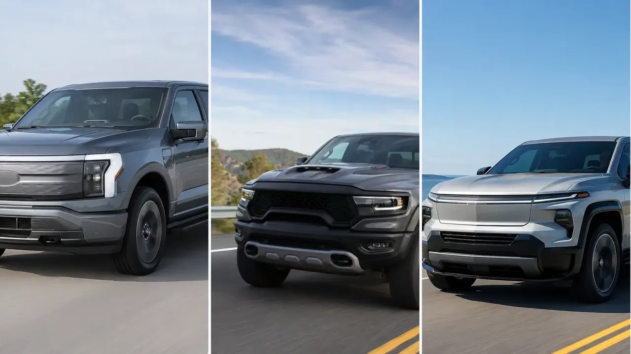 F-150 Hybrid vs. Silverado V8 vs. Ram 1500: The Full-Size Truck Test