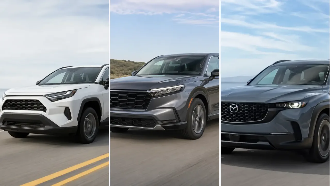 Toyota RAV4 vs. Honda CR-V vs. Mazda CX-5: The Compact-SUV Default, Decided