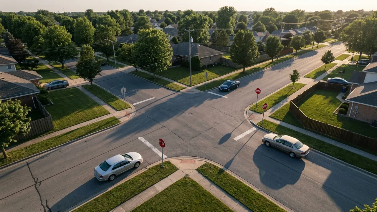Four-Way Stops: Who Goes First, and What to Do When Nobody Knows