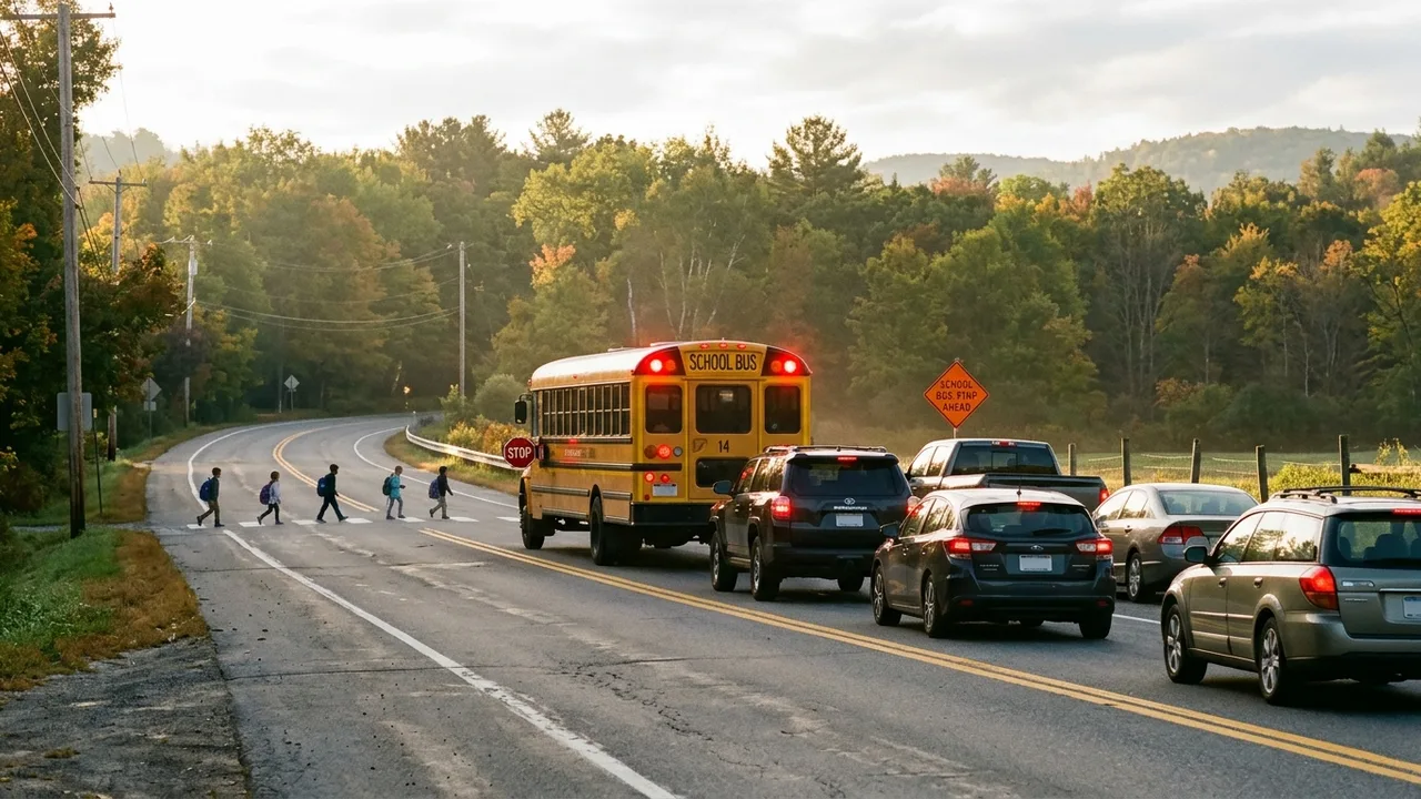 School Bus Stop Laws: When You Must Stop, in Every Direction
