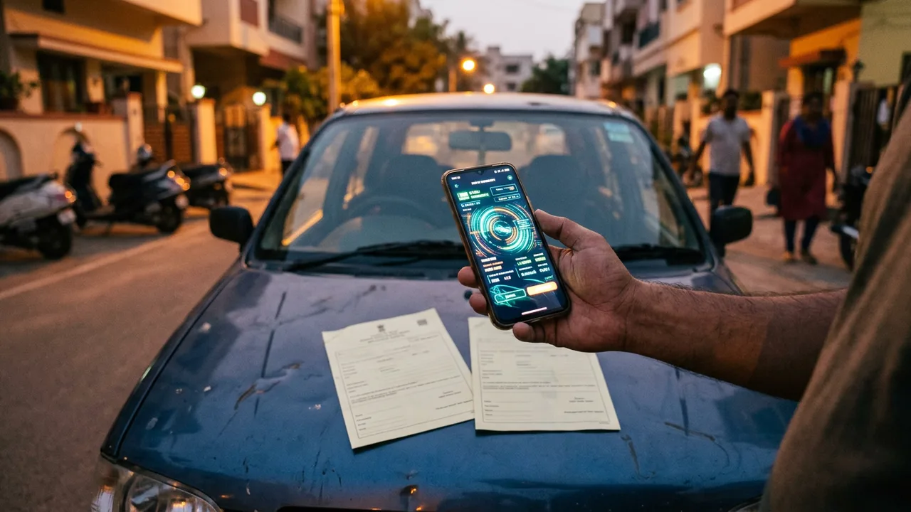 Checking a Used Car's History in India: VAHAN, RC Status and the Paper Trail
