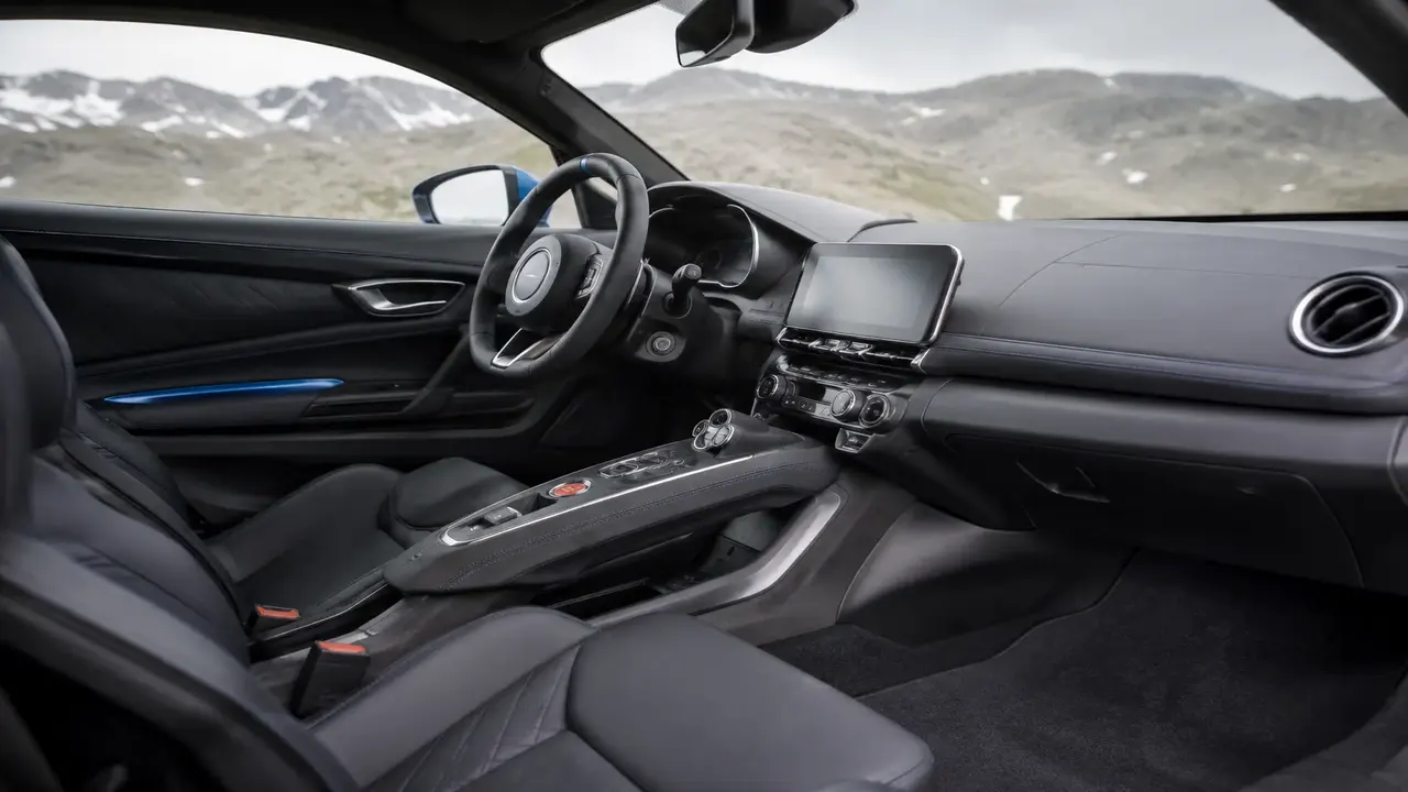 Alpine A110 — interior