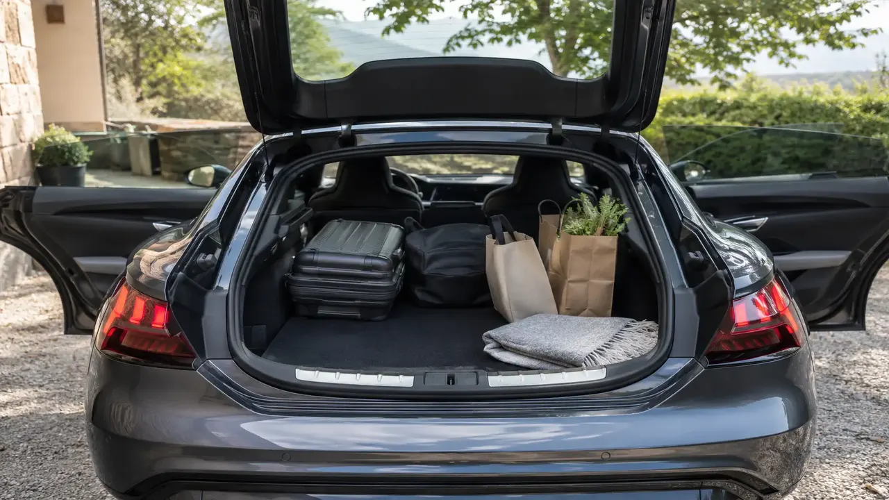 Audi e-tron GT — practicality