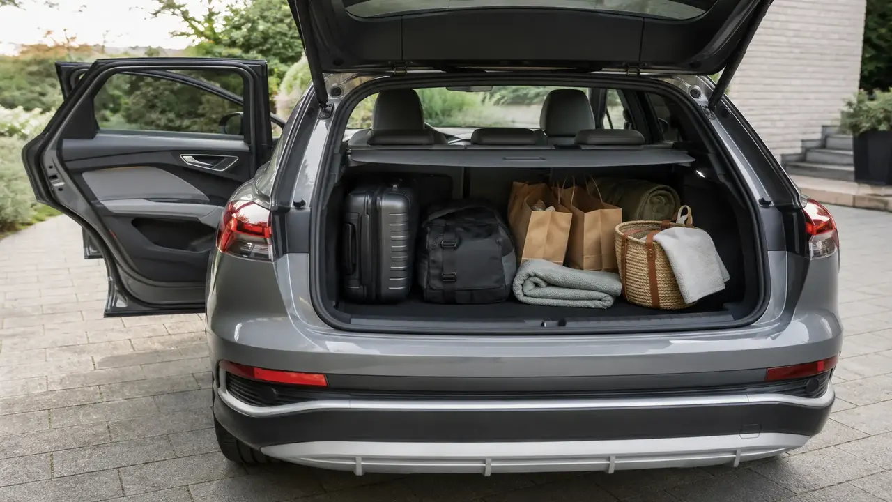 Audi Q4 e-tron — practicality