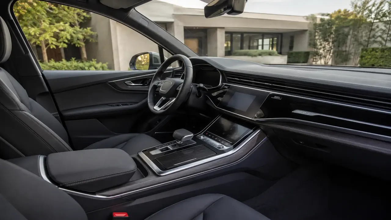 Audi Q7 — interior