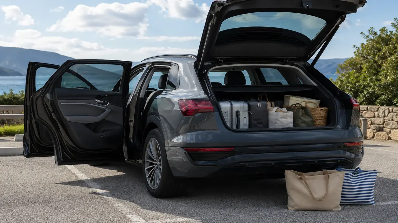 Audi Q8 e-tron — practicality
