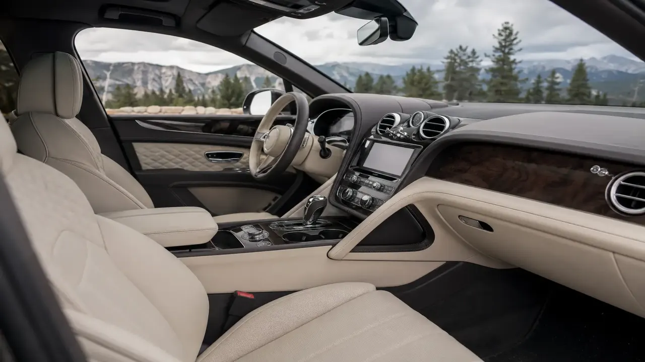 Bentley Bentayga W12 — interior
