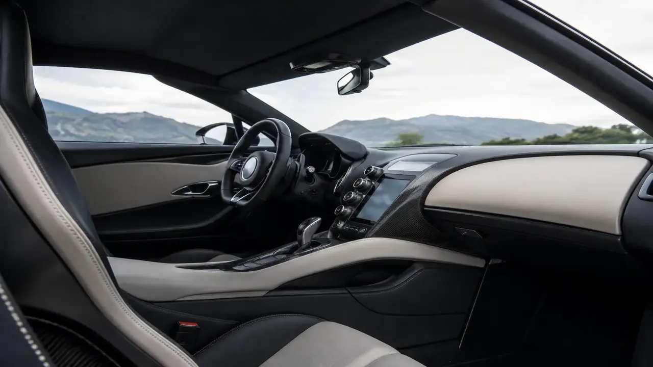 Bugatti Mistral — interior