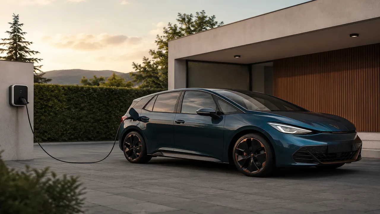 CUPRA Born — charging