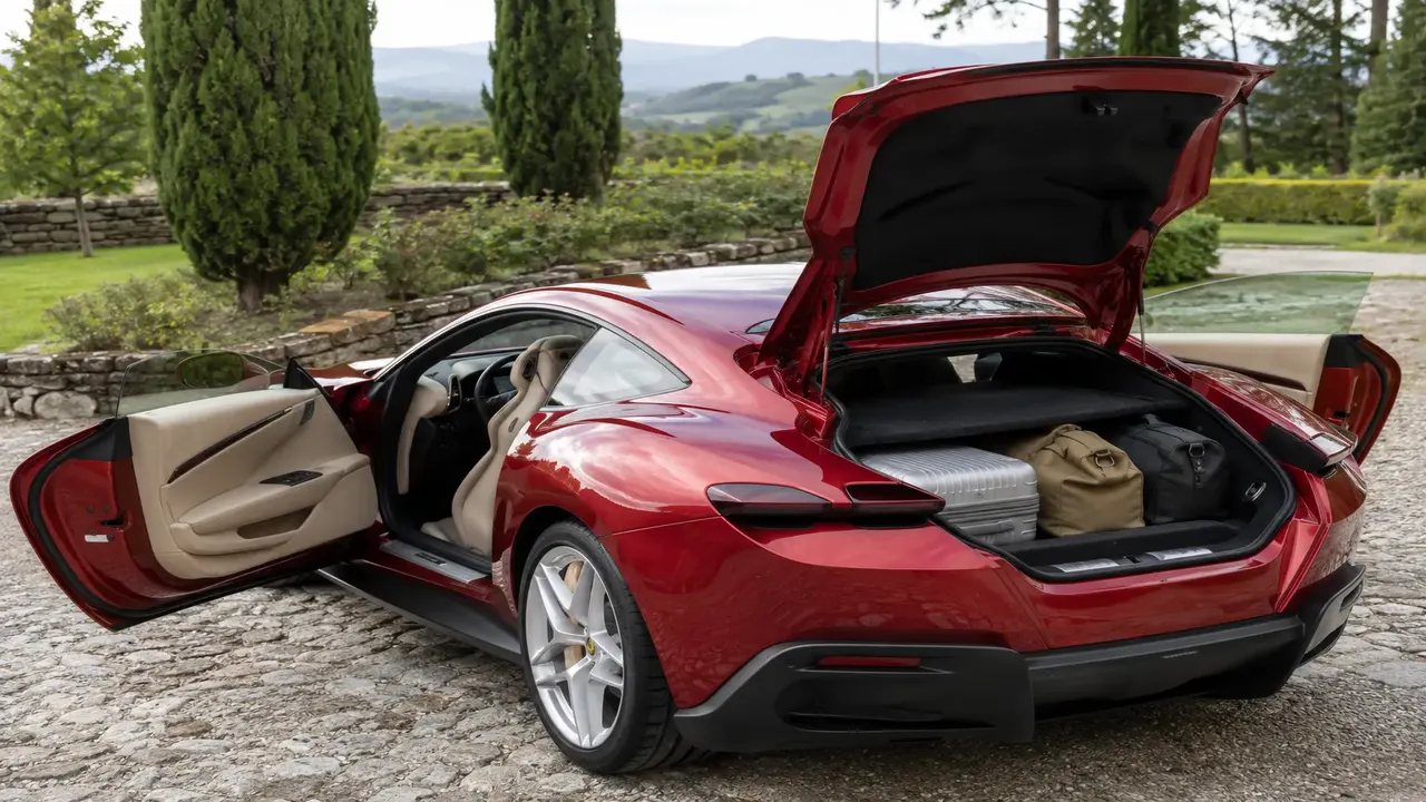 Ferrari Roma — practicality