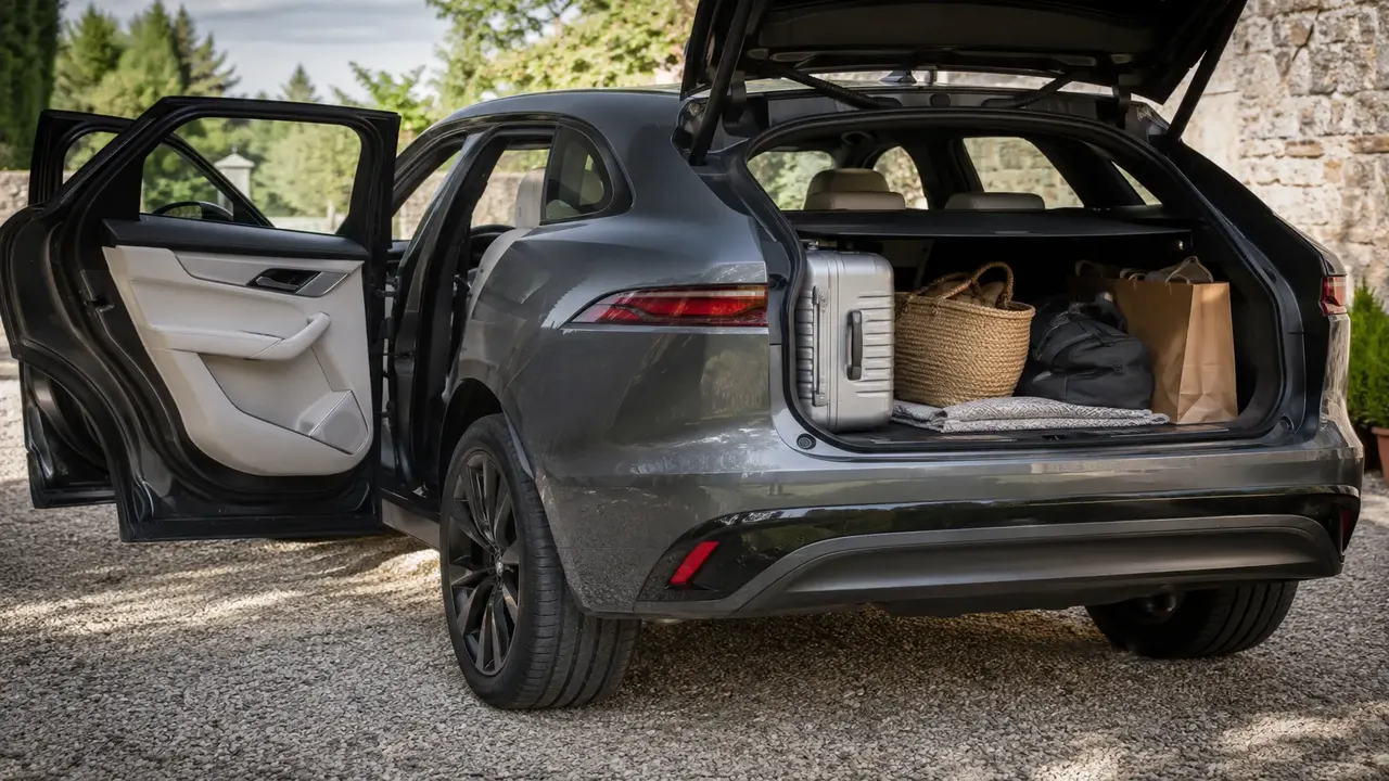 Jaguar F-Pace Base — practicality