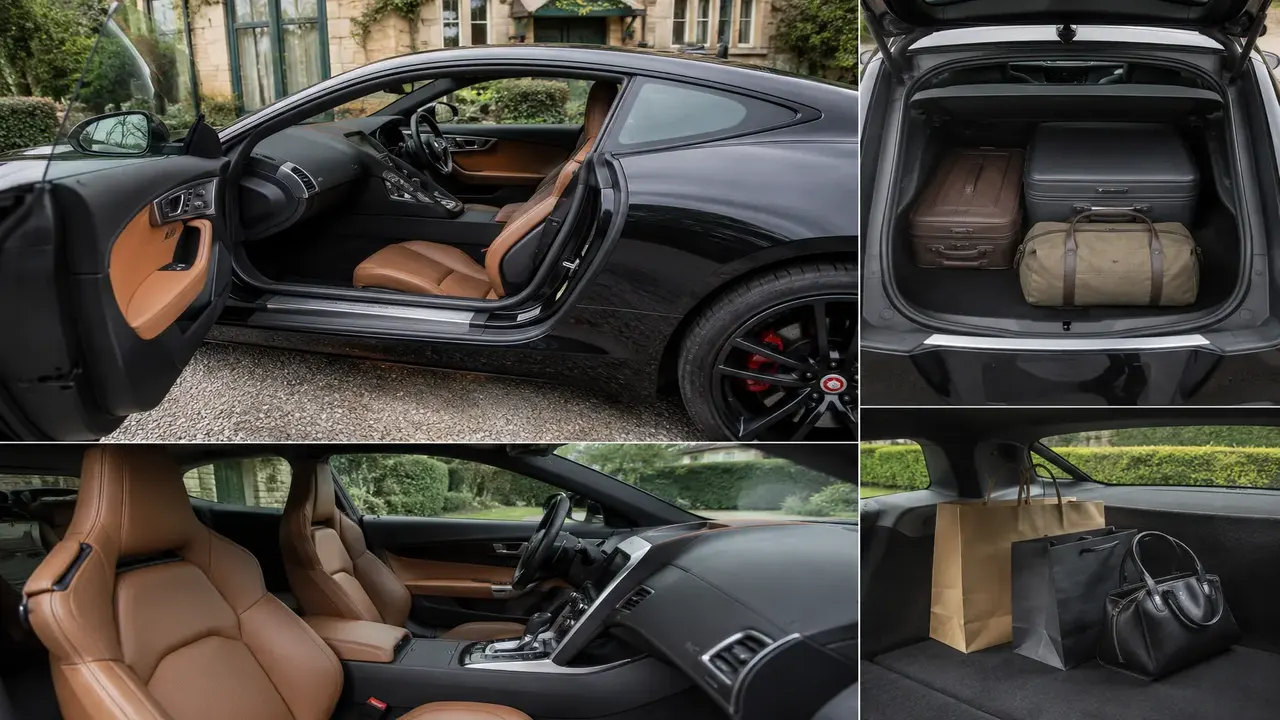 Jaguar F-Type V6 Base Coupé — practicality