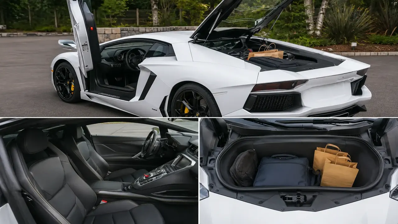 Lamborghini Aventador LP 700-4 — practicality