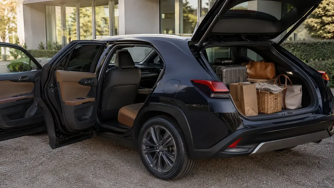 Lexus UX 200 Luxury — practicality