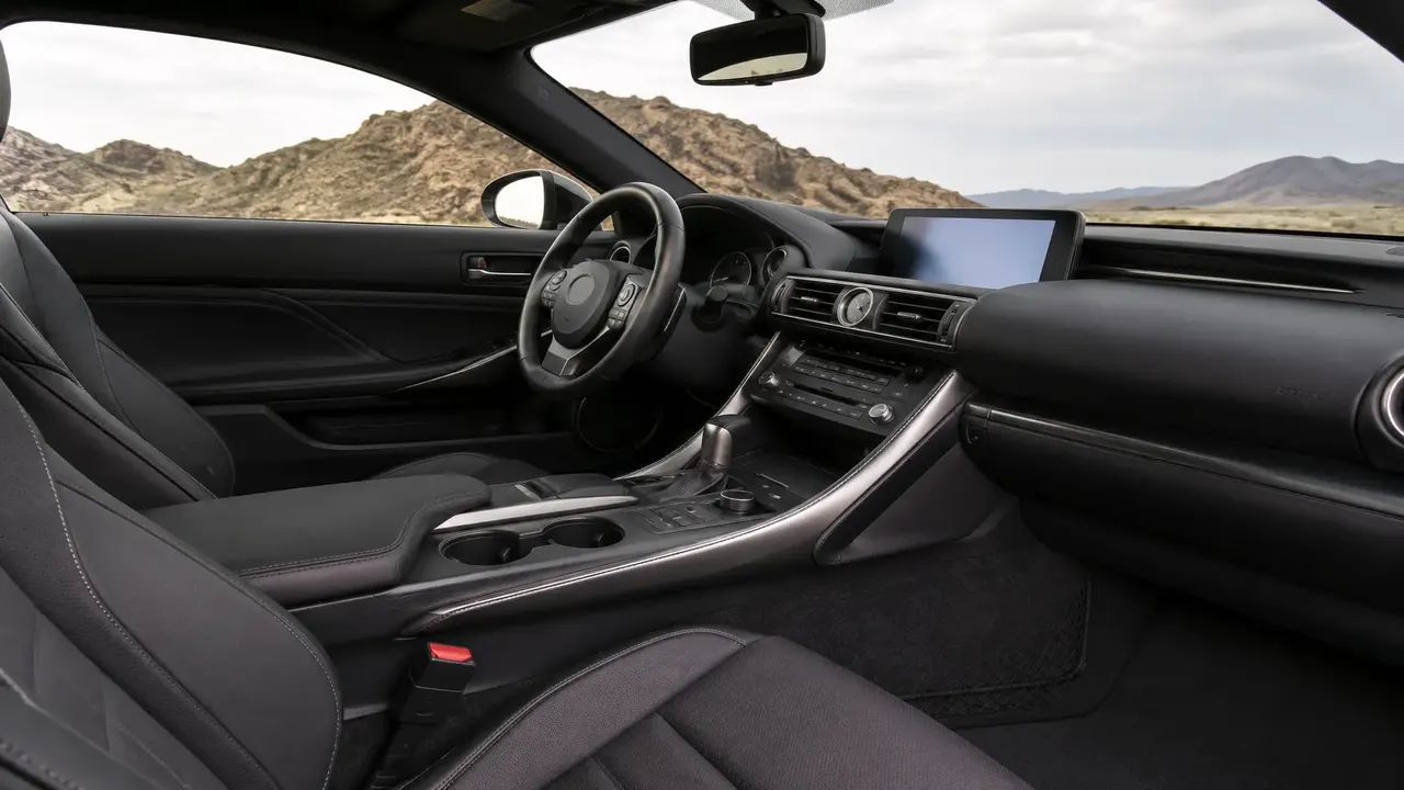 Lexus RC 350 F Sport — interior
