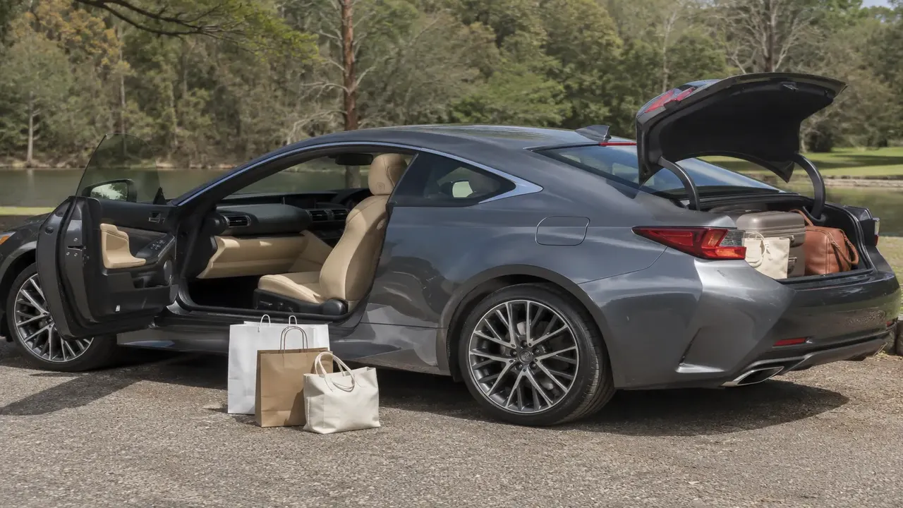 Lexus RC 350 F Sport — practicality