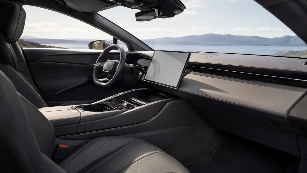 Lotus Eletre — interior