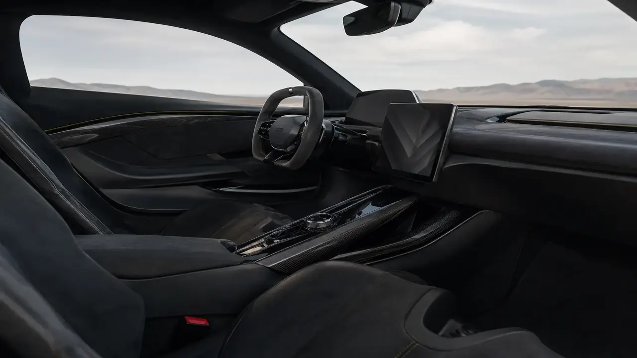 Lotus Evija — interior