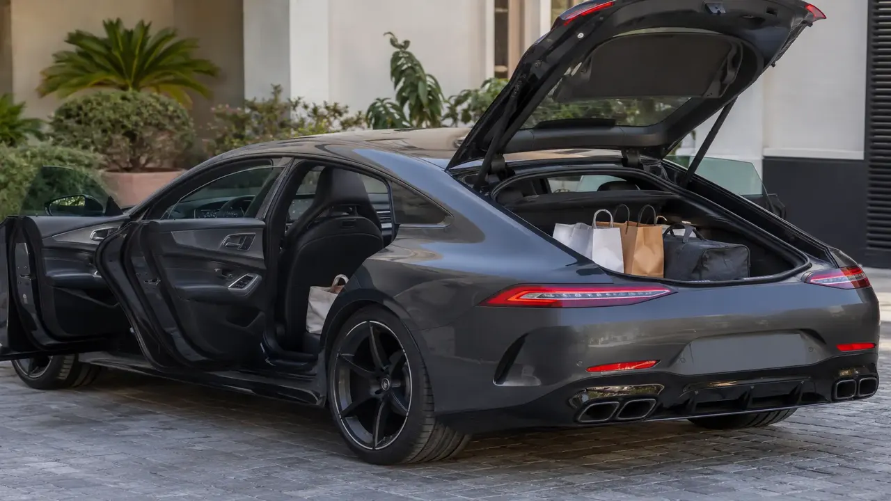 Mercedes-AMG GT 4-Door Coupé — practicality