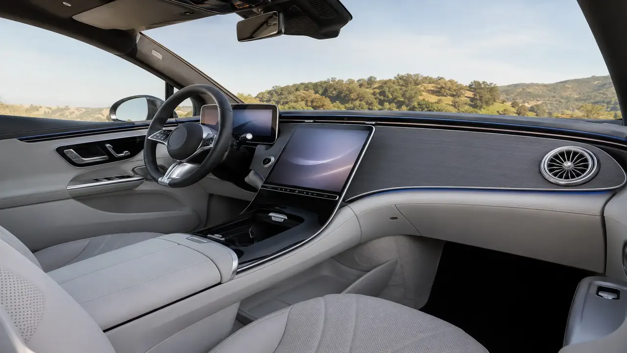 Mercedes-Benz EQE — interior