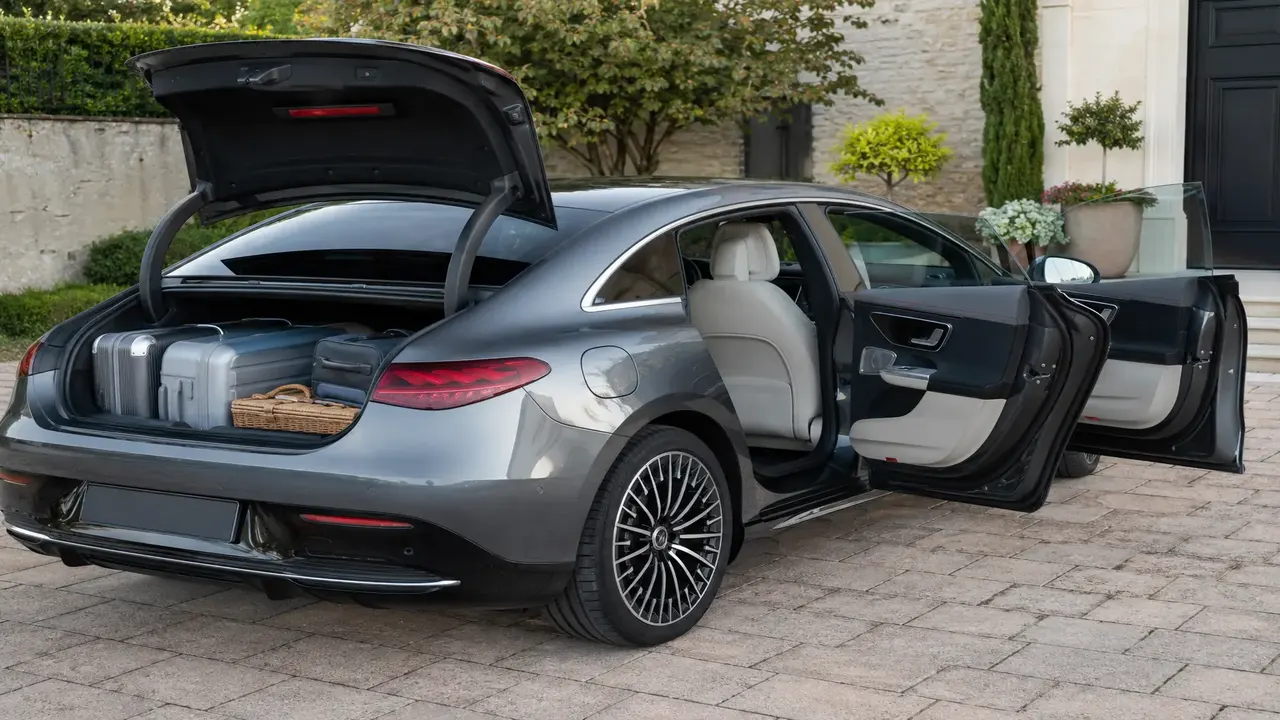 Mercedes-Benz EQE — practicality