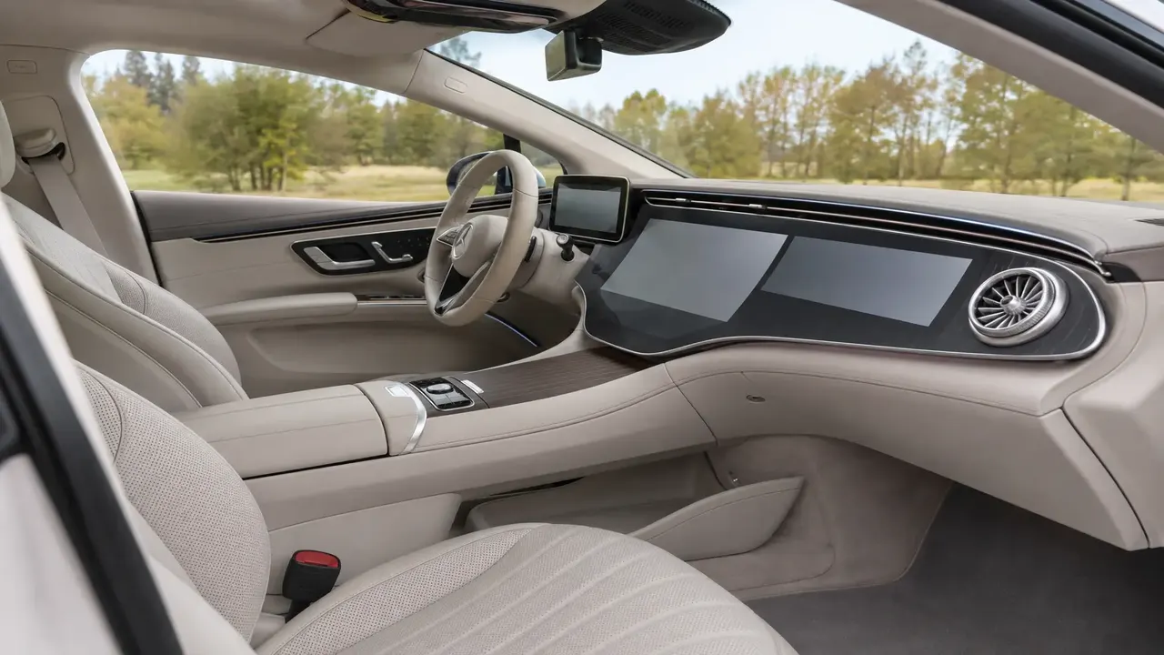 Mercedes-Benz EQS — interior