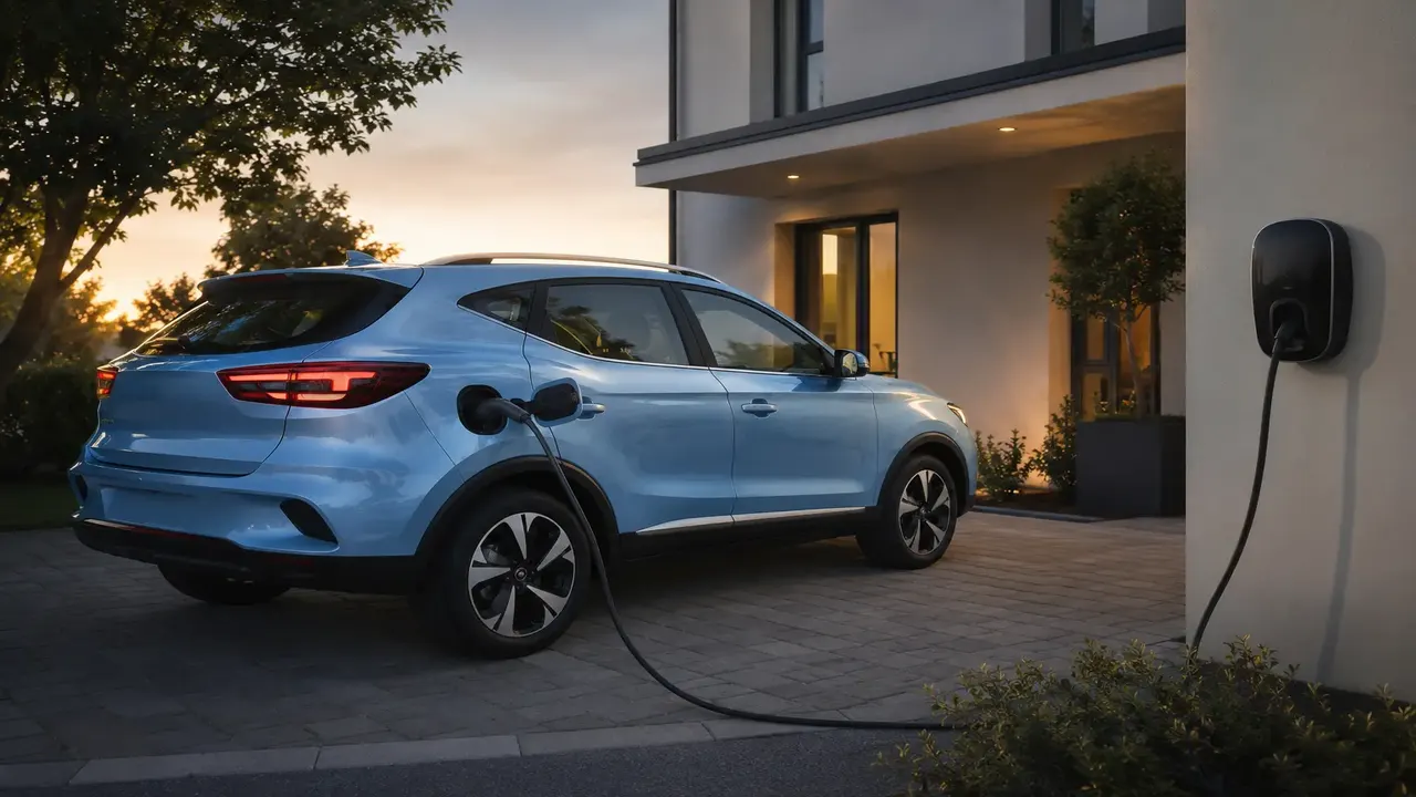 MG ZS — charging