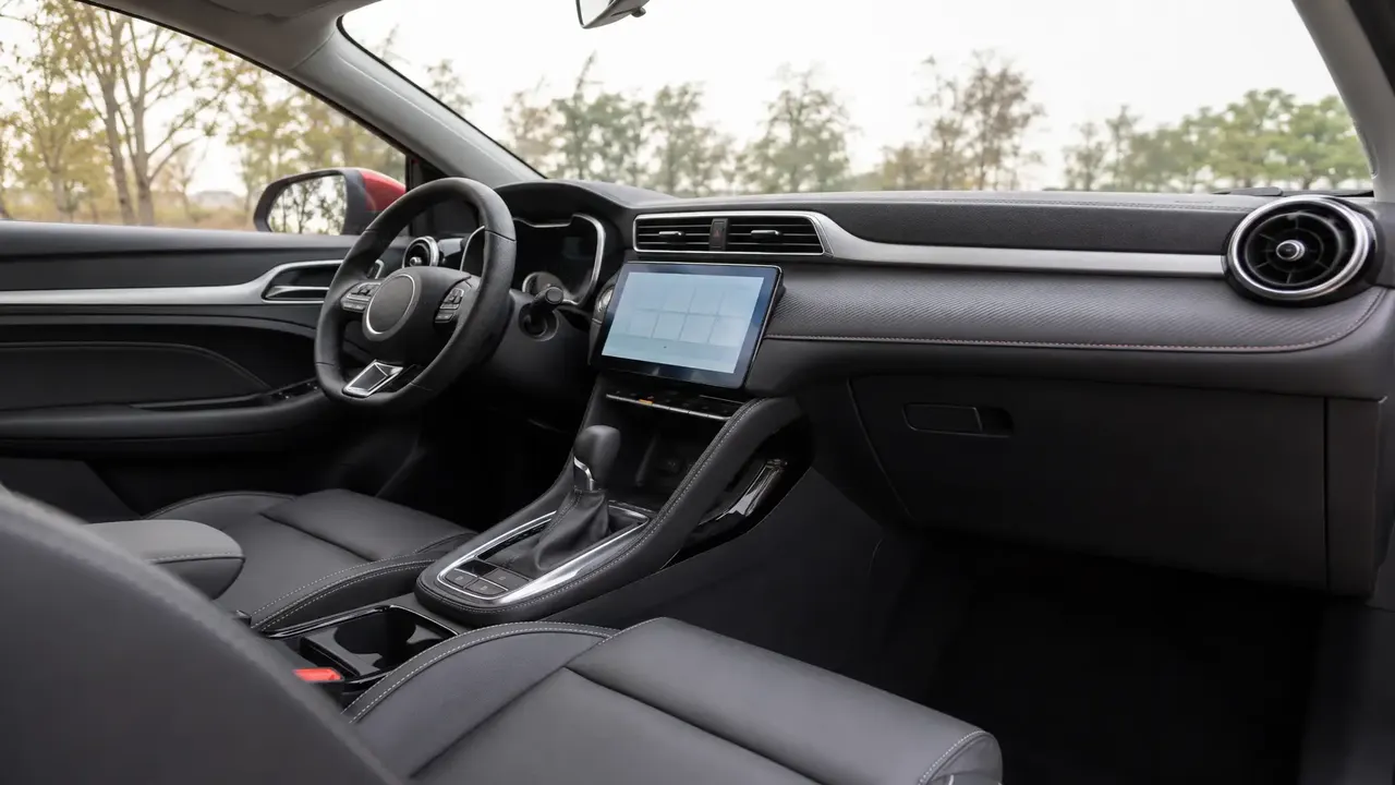 MG ZS — interior