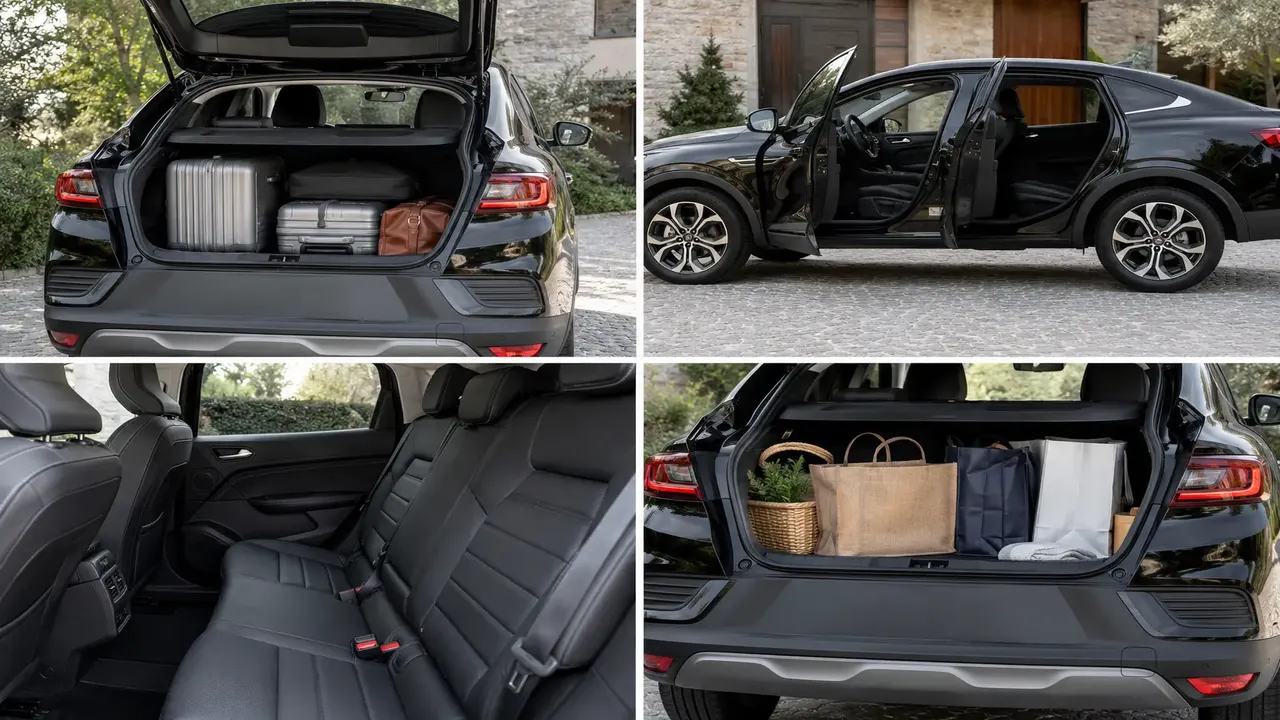 Renault Arkana — practicality