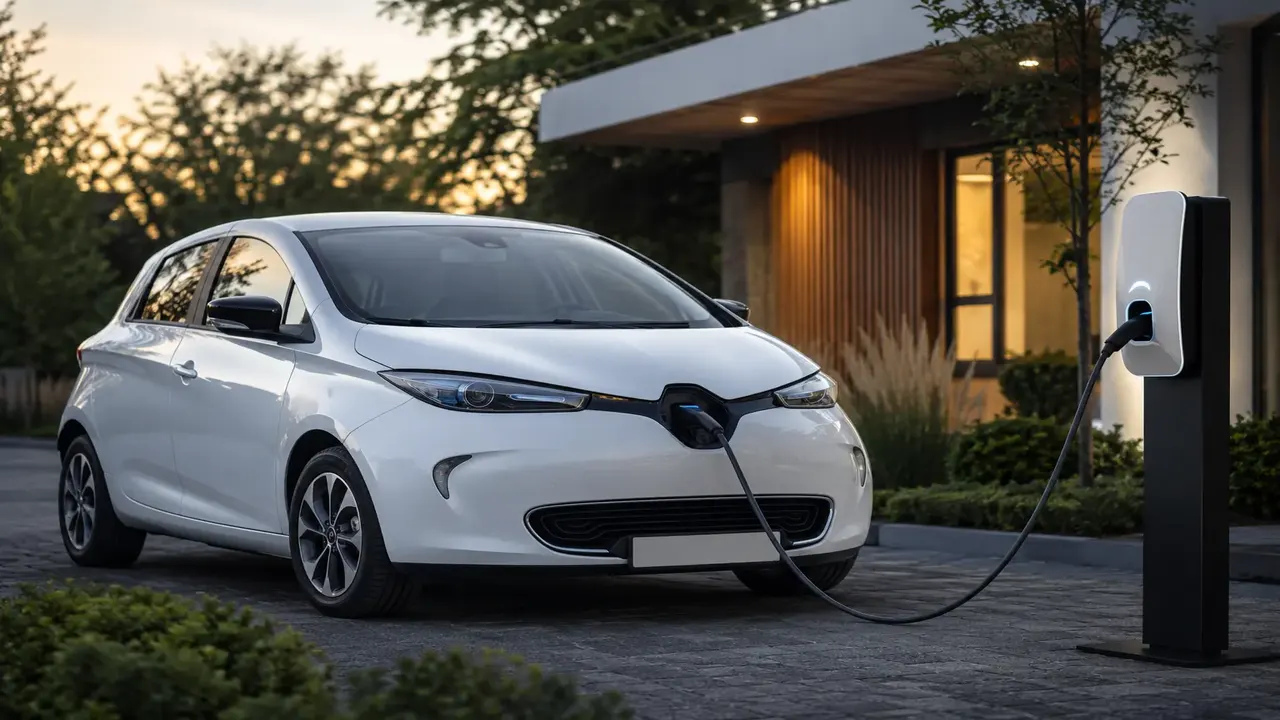 Renault Zoe — charging