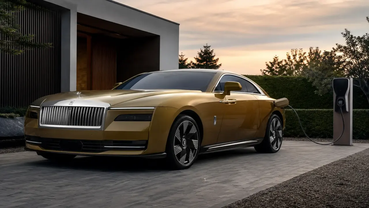 Rolls-Royce Spectre — charging