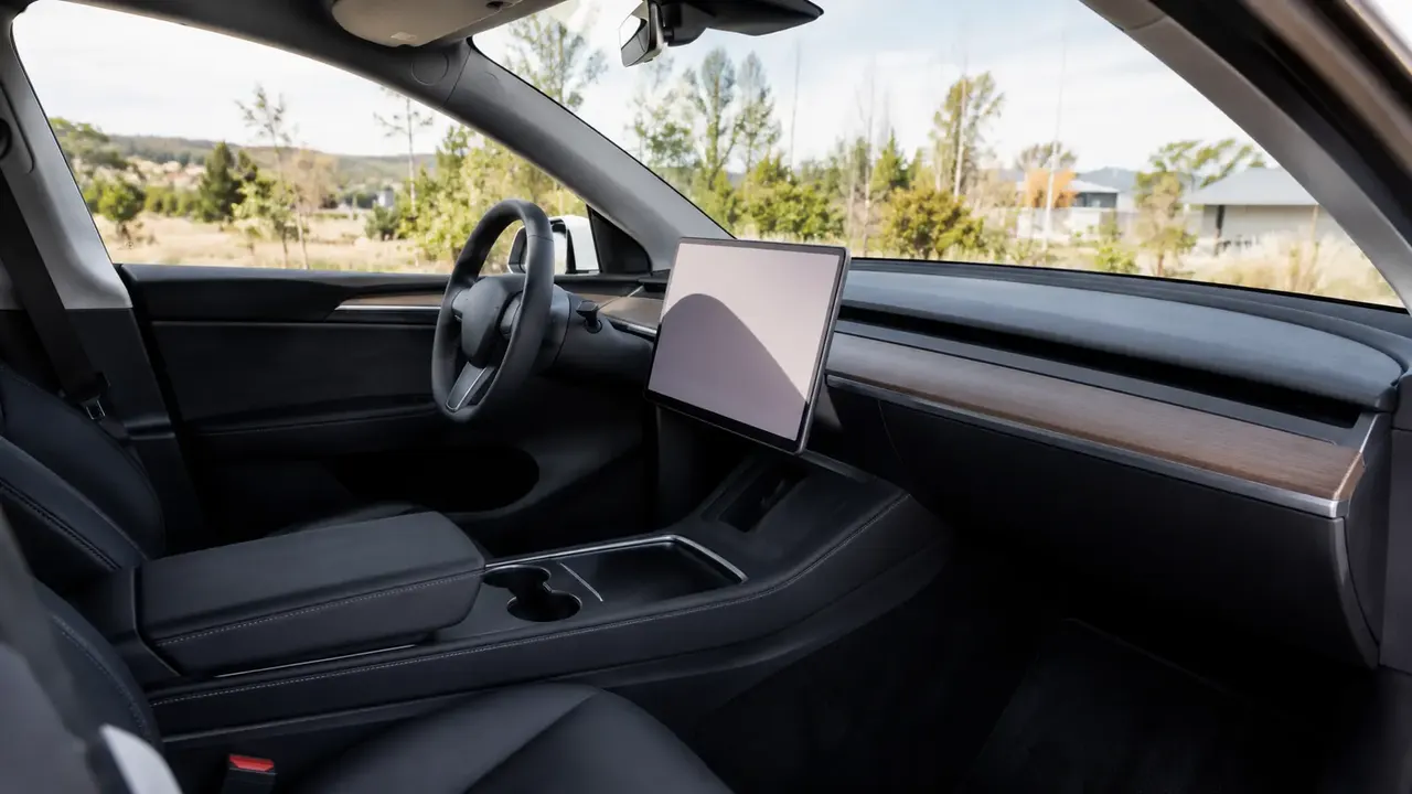 Tesla Model Y — interior