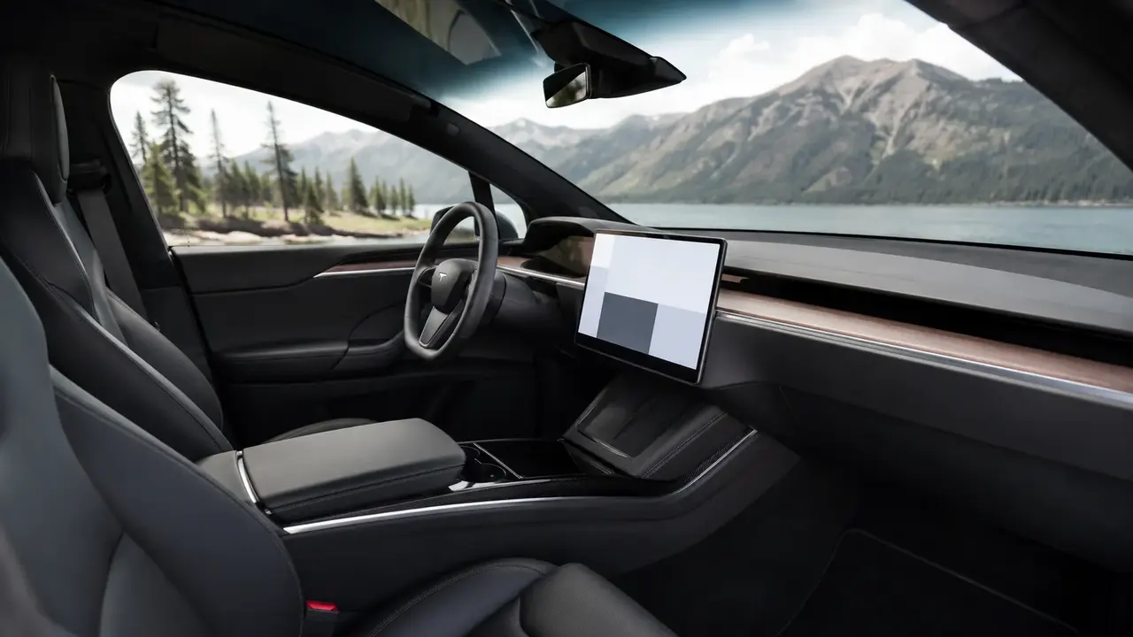 Tesla Model X — interior