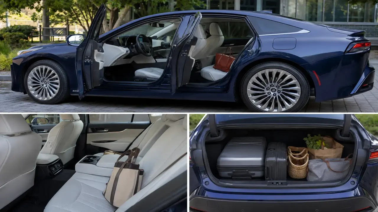 Toyota Mirai — practicality