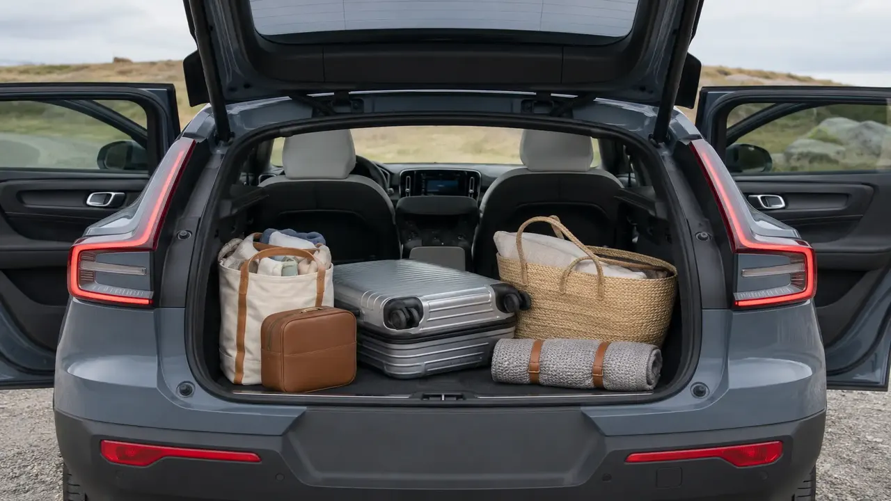 Volvo C40 — practicality