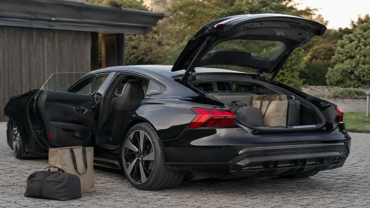 Audi e-tron GT — practicality