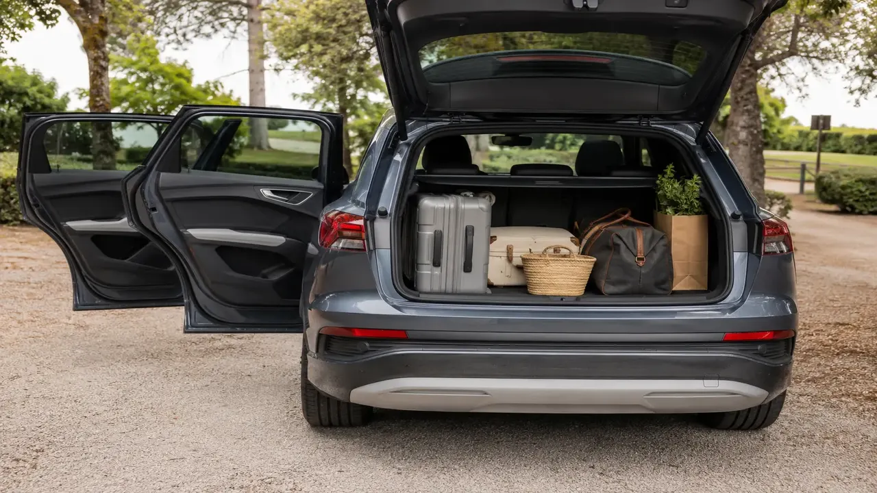 Audi Q4 e-tron — practicality