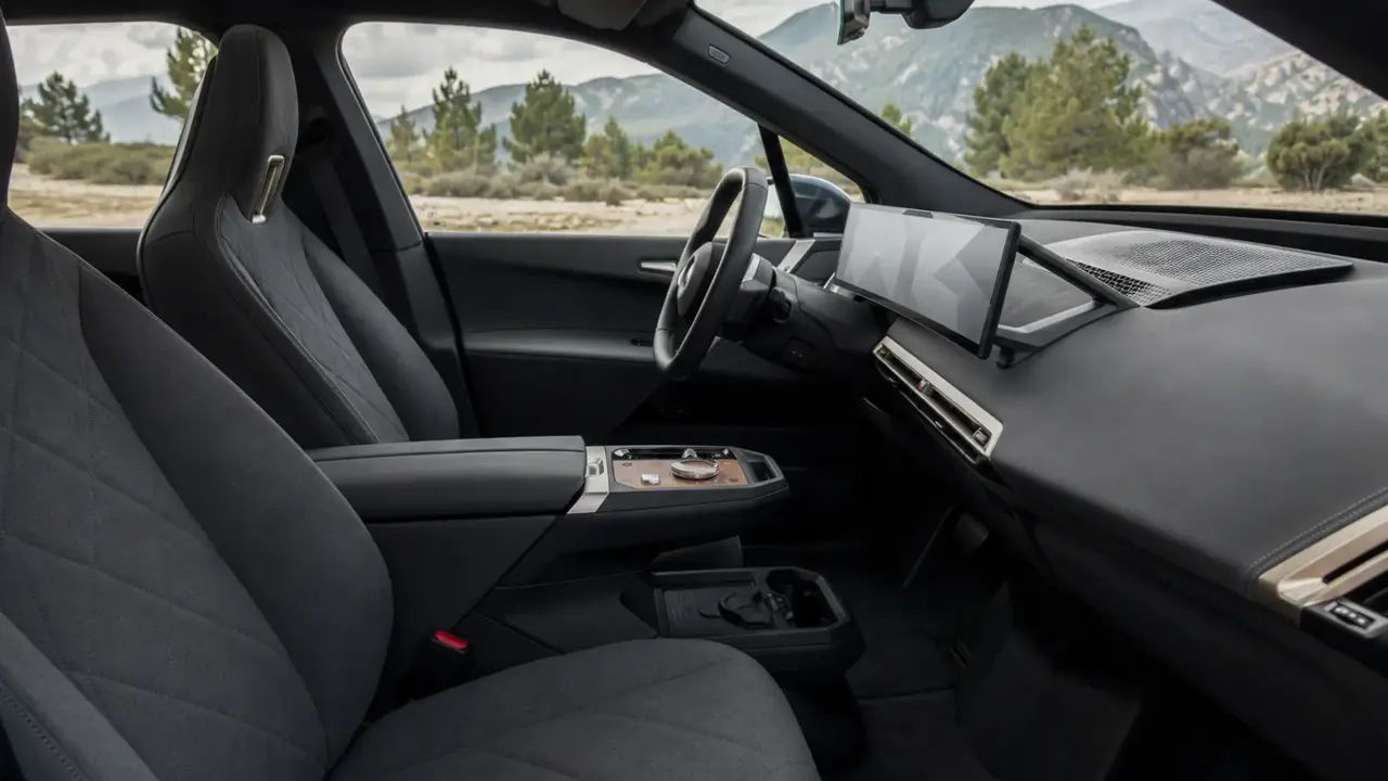BMW iX — interior