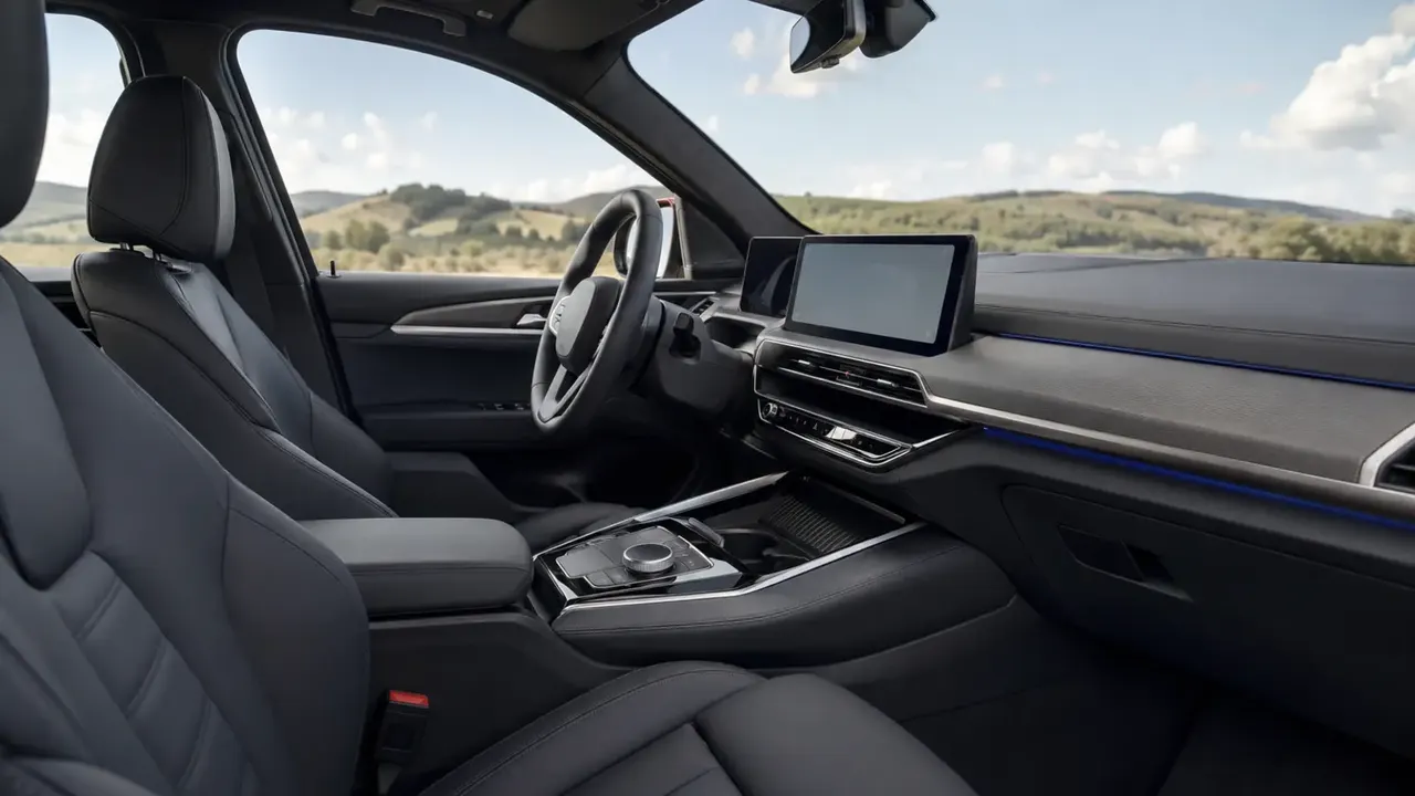 BMW iX3 — interior