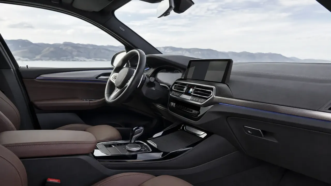 BMW X3 — interior