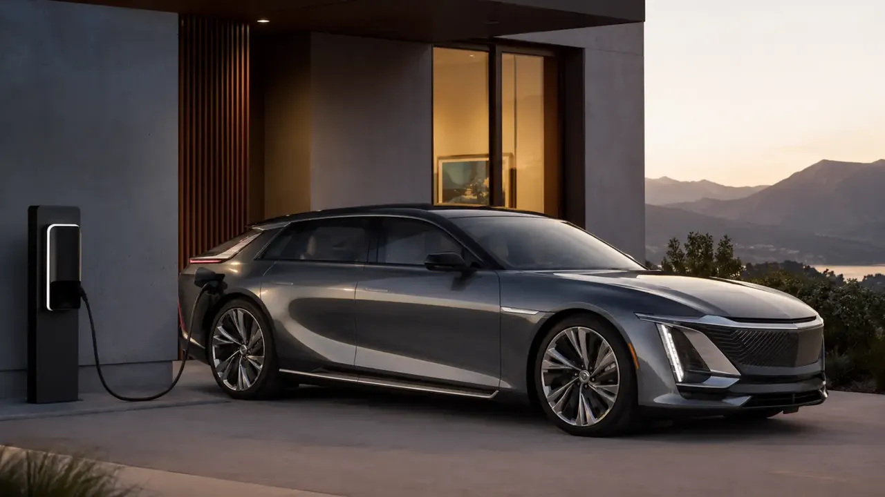 Cadillac Celestiq — charging