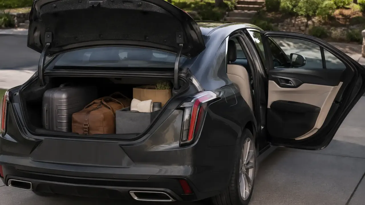 Cadillac CT4 — practicality