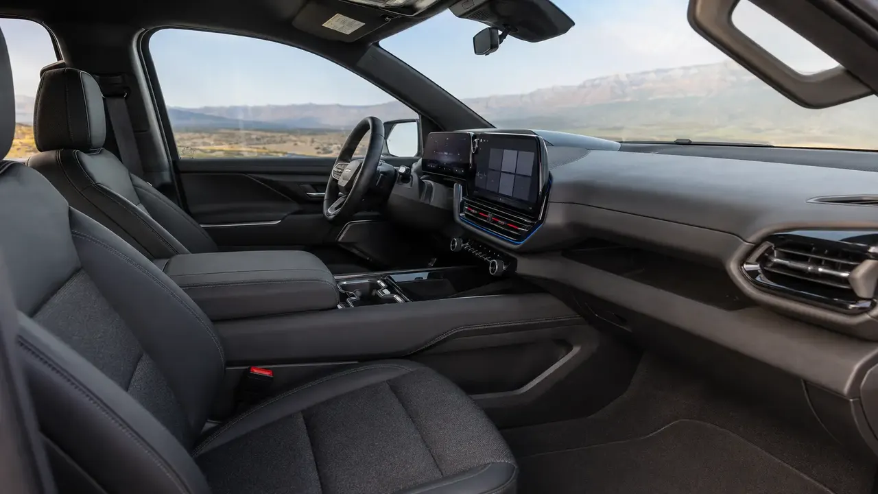 Chevrolet Silverado EV — interior