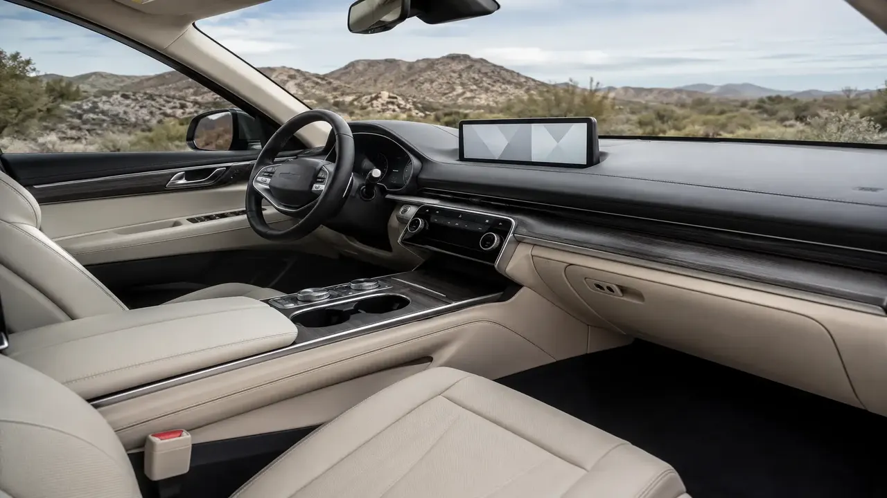 Genesis Gv80 — interior