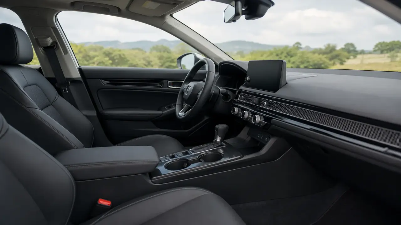 Honda Civic Hybrid Sport Touring — interior