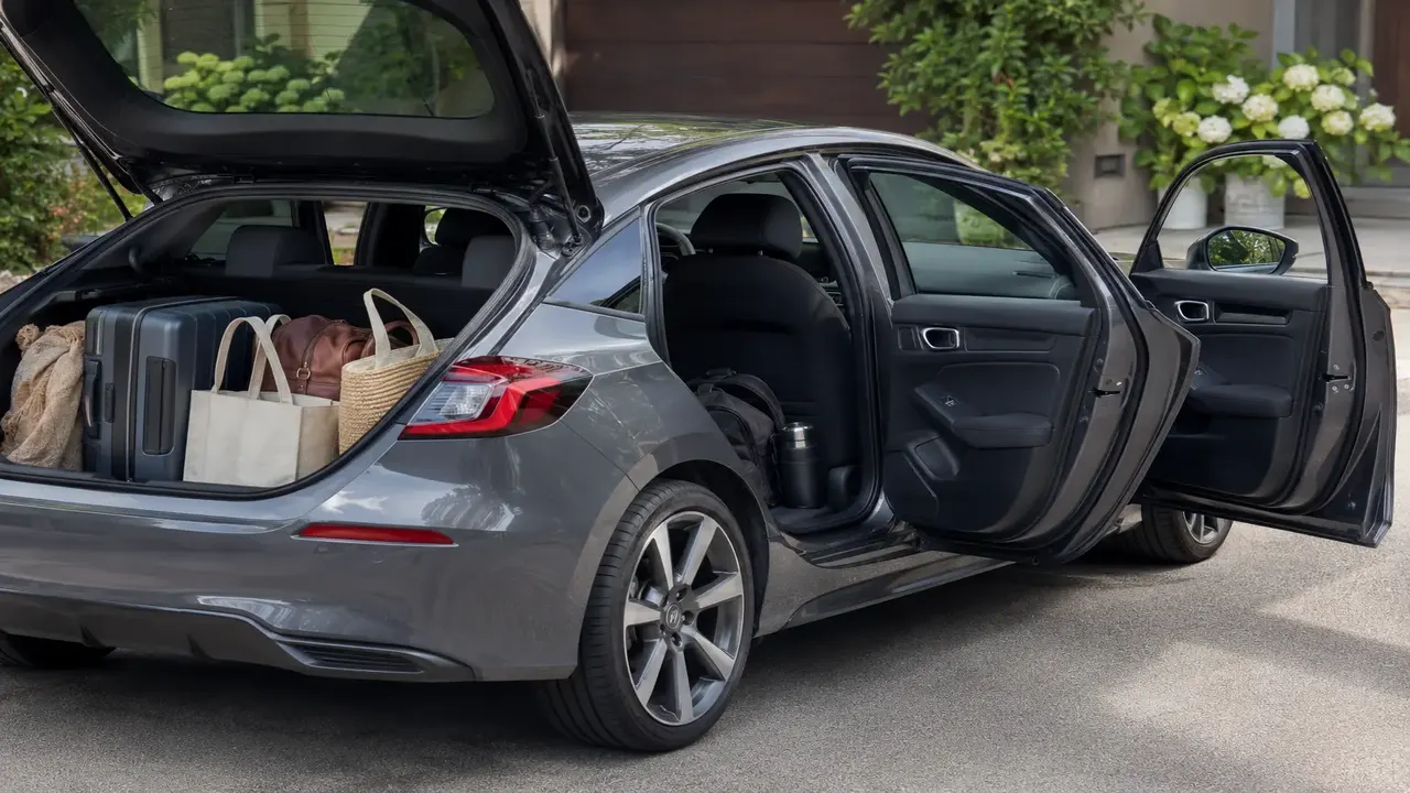 Honda Civic Hybrid Sport Touring — practicality