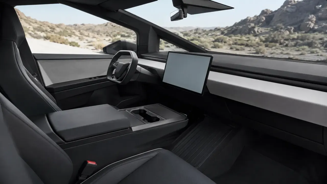 Tesla Cybertruck All-Wheel Drive — interior