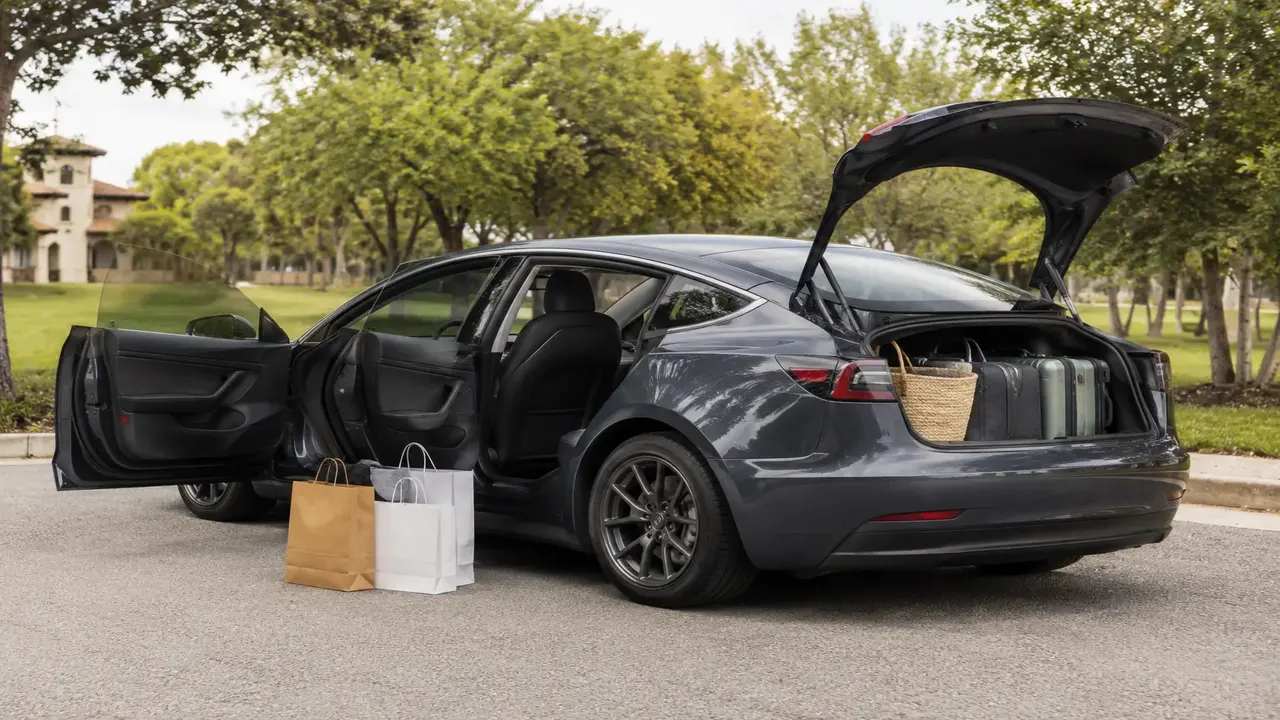 Tesla Model 3 Long Range AWD — practicality