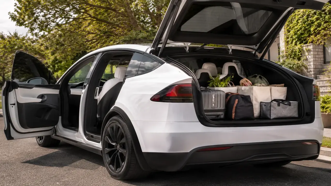 Tesla Model X Long Range — practicality