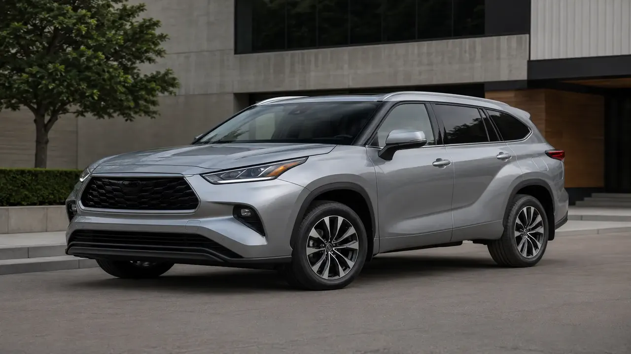 Toyota Highlander Hybrid Limited — exterior